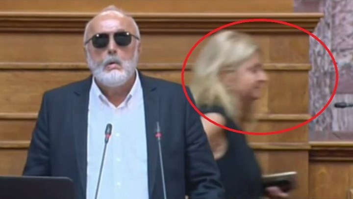 Συγγενής του Κουρουμπλή η γυναίκα που προκάλεσε σάλο στη Βουλή – ΒΙΝΤΕΟ
