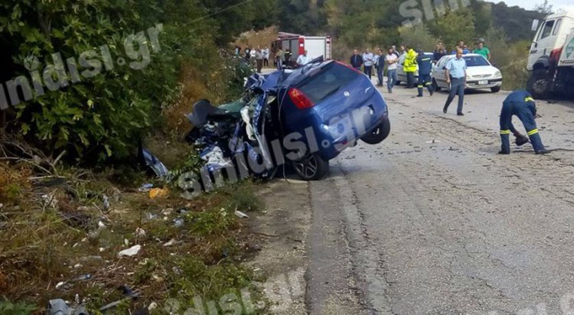 Τροχαίο δυστύχημα με θύματα δύο σμηνίτες – ΦΩΤΟ