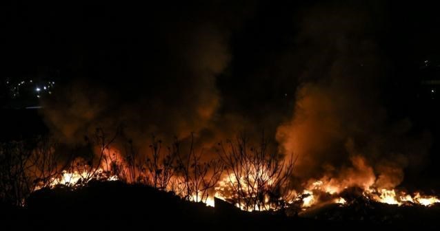 Πυρκαγιά σε δασική έκταση στο Λιβάδι Θεσσαλονίκης