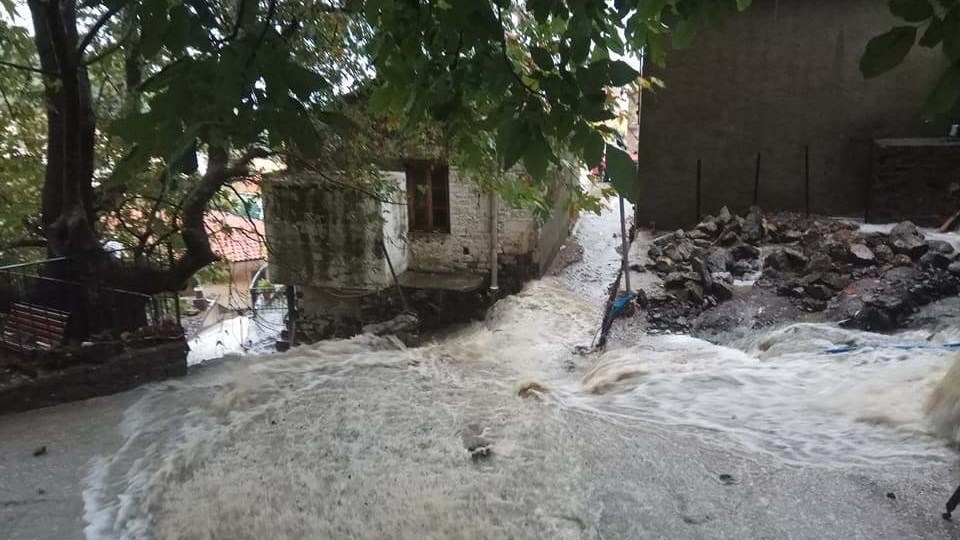 20 συγκλονιστικές φωτογραφίες από τη βιβλική καταστροφή στη Σαμοθράκη