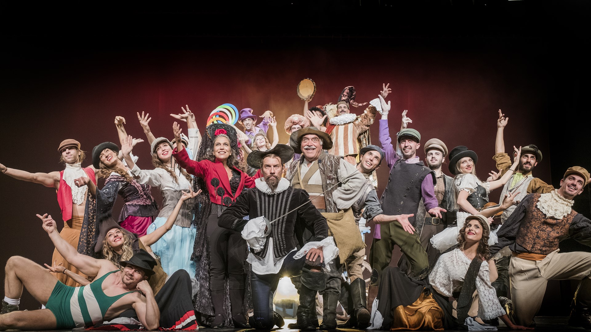 Ο Δον Κιχώτης και η παρέα του ποζάρουν στο enikos.gr