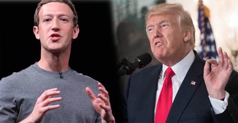 Η απάντηση του ιδρυτή του Facebook στη σφοδρή επίθεση του Τραμπ