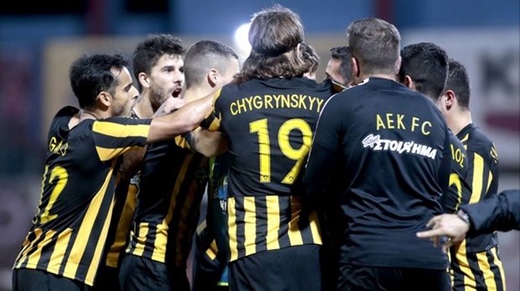 ΑΕΚ – Αούστρια Βιέννης 1-0 (28′)