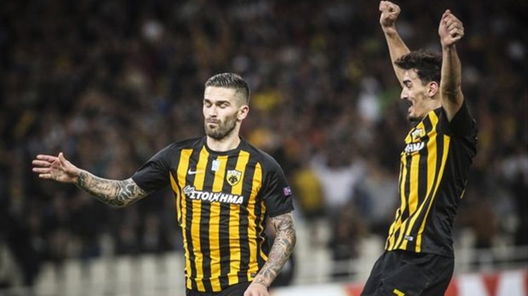 ΑΕΚ – Αούστρια Βιέννης 1-1 (43′)