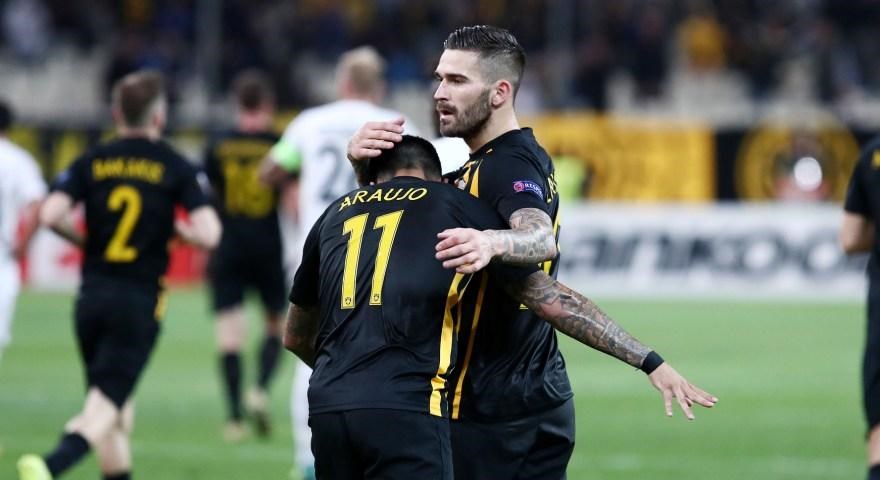 ΑΕΚ – Αούστρια Βιέννης 2-2 (90′)