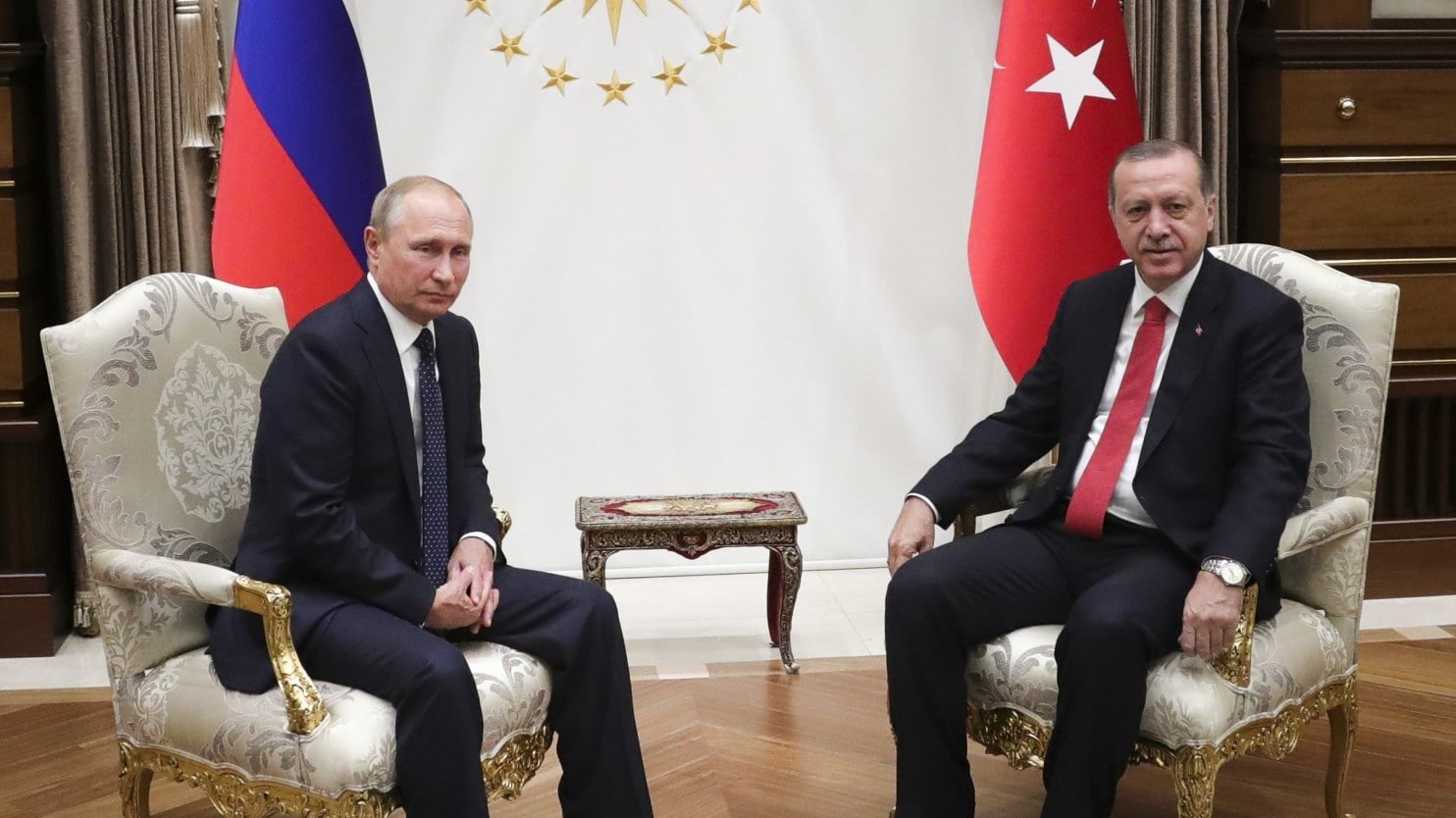 Ερντογάν και Πούτιν ενισχύουν τη συνεργασία τους για τον τερματισμό του συριακού εμφυλίου