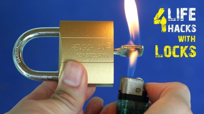 4 κόλπα που μπορείτε να κάνετε με ένα λουκέτο – ΒΙΝΤΕΟ