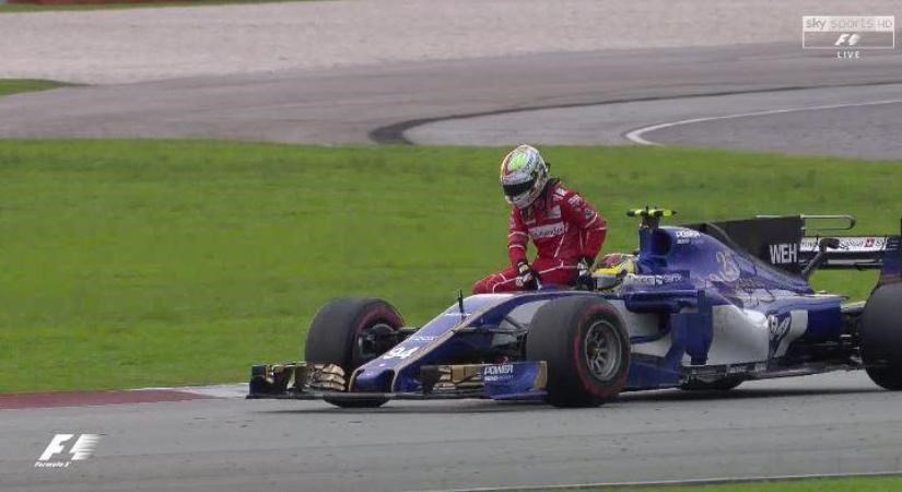 Επεισοδιακό το Grand Prix της Μαλαισίας – Συγκρούστηκαν μετά τον τερματισμό Φέτελ-Στρολ – ΒΙΝΤΕΟ