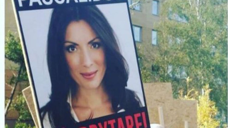 Στόχος Σουηδών νεοναζί η Αλεξάνδρα Πασχαλίδου – ΦΩΤΟ