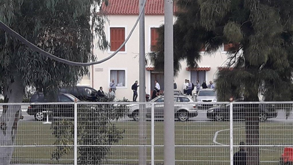 Στο ιατρείο της Σχολής Αστυνομίας Ρεθύμνου ο Μιχάλης Λεμπιδάκης – ΦΩΤΟ