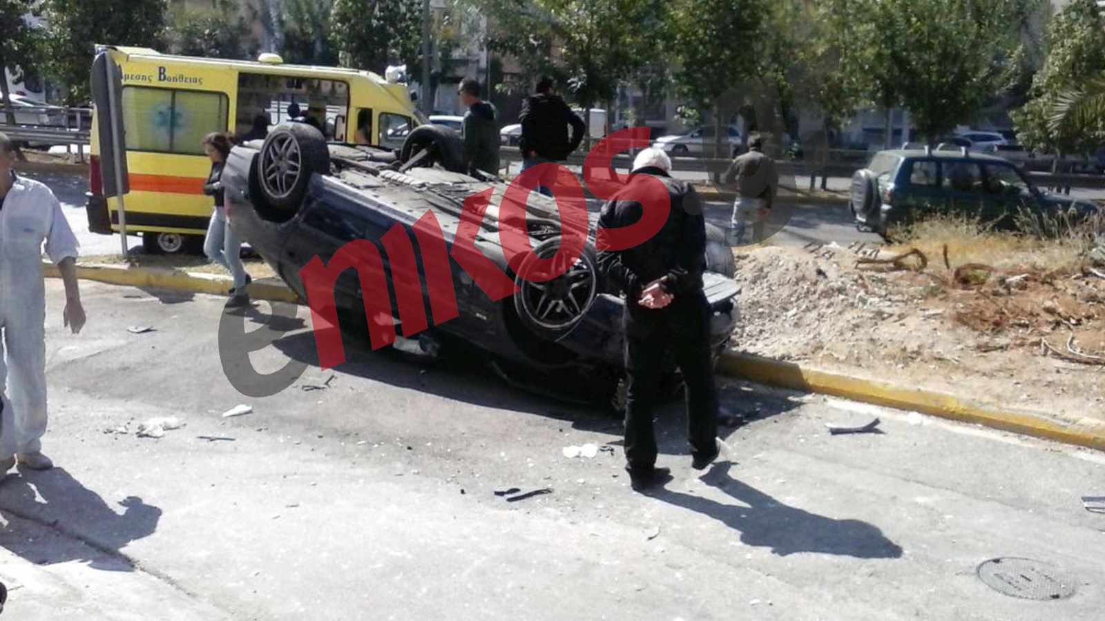 Σοβαρό τροχαίο στα Πετράλωνα – ΦΩΤΟ αναγνώστη