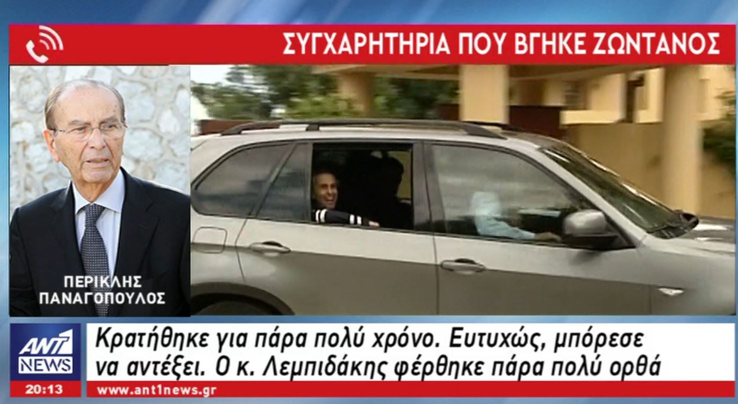 Ο Παναγόπουλος στον ΑΝΤ1 για την απαγωγή του Λεμπιδάκη – ΒΙΝΤΕΟ