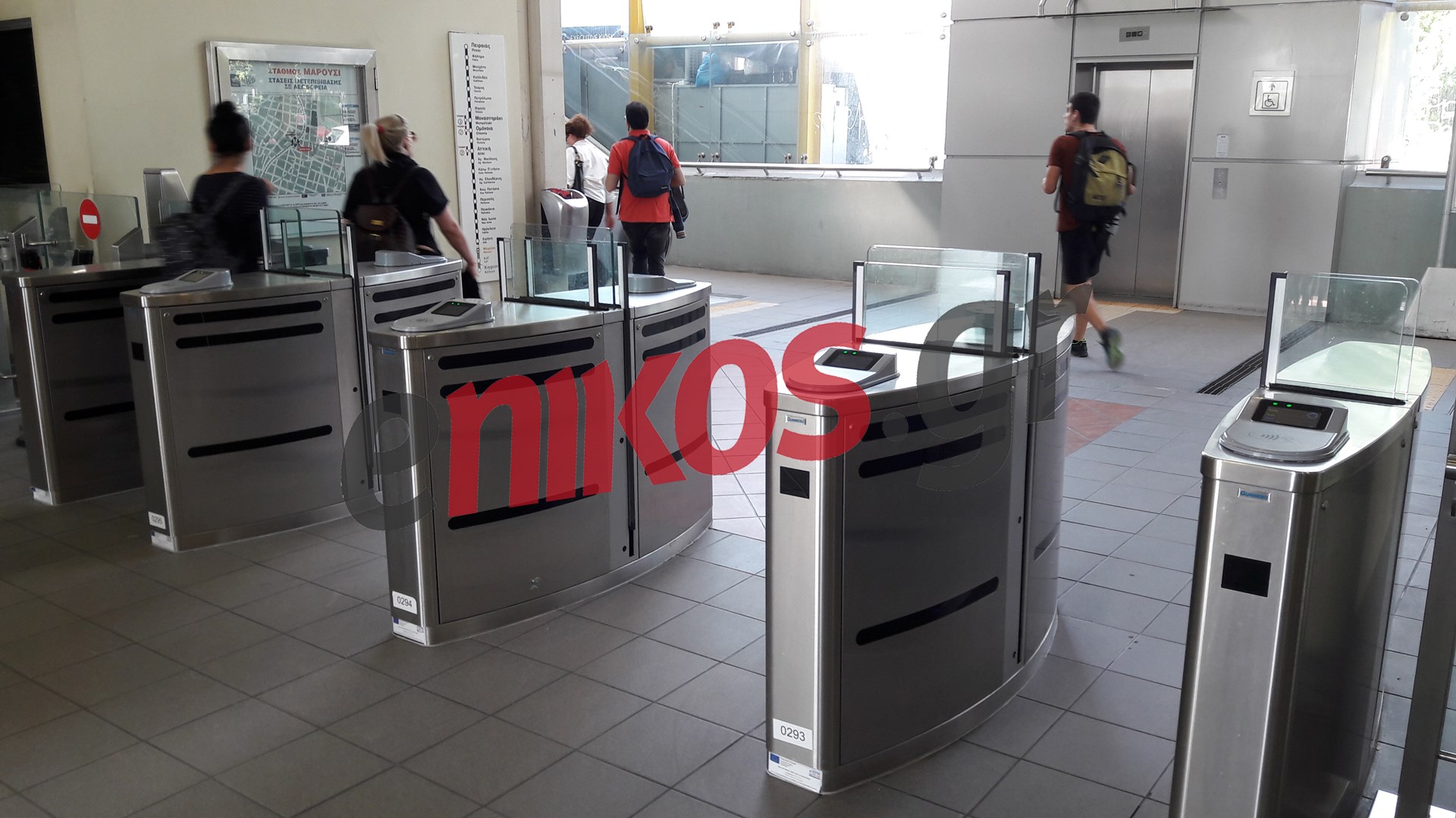 ΗΣΑΠ Αμαρουσίου: Δεν λειτουργούν οι μπάρες – Δεν κόβονται εισιτήρια- ΦΩΤΟ