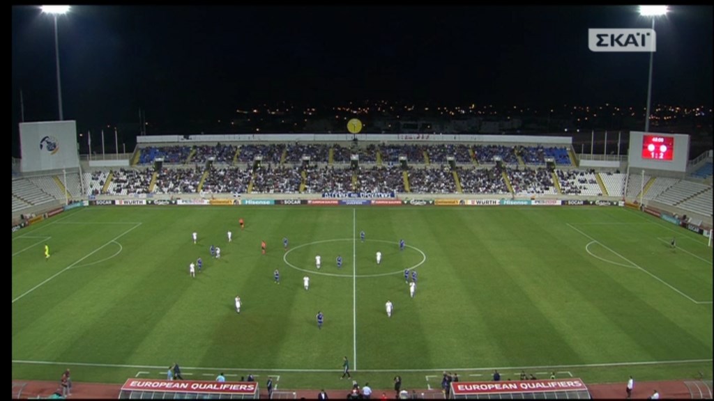 LIVE : Κύπρος – Ελλάδα 1 – 2 (Ημίχρονο)