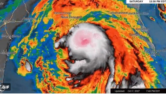 Ο κυκλώνας Νέιτ έφθασε στις αμερικανικές ακτές