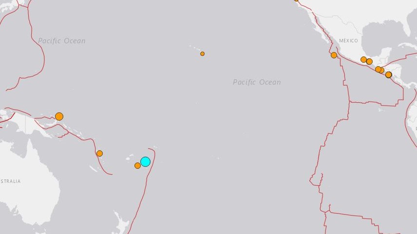 Σεισμός 6,4 Ρίχτερ στην περιοχή Τόνγκα του Ειρηνικού