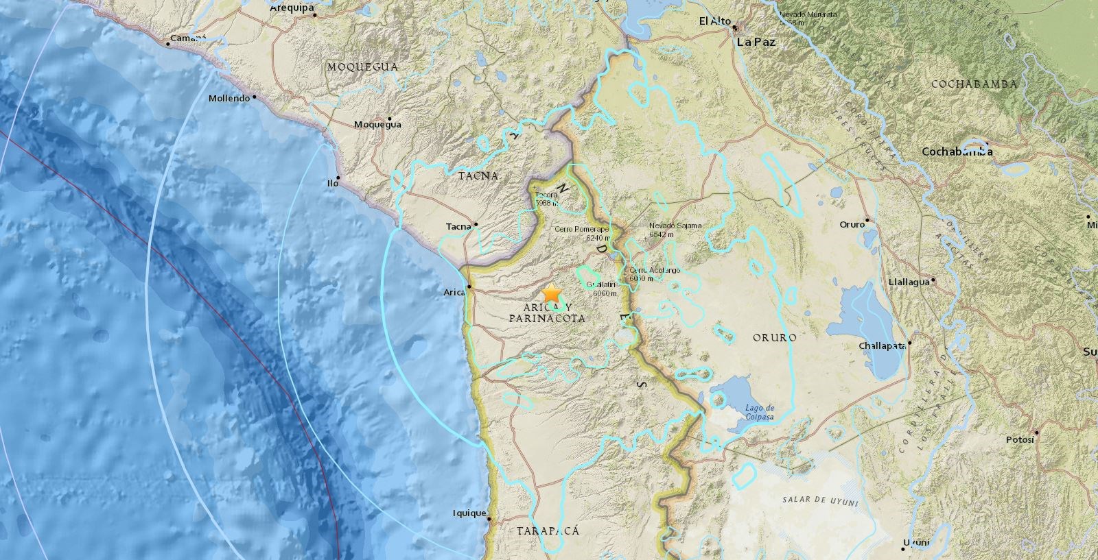 Ισχυρός σεισμός 6,3 Ρίχτερ στη Χιλή