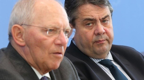 Επίθεση Γκάμπριελ στον Σόιμπλε για την ευρωπαϊκή πολιτική του