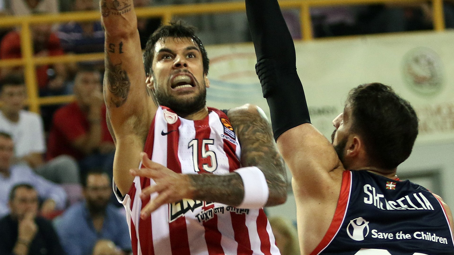 Ολυμπιακός – Μπασκόνια 75-64 (ΤΕΛΙΚΟ)