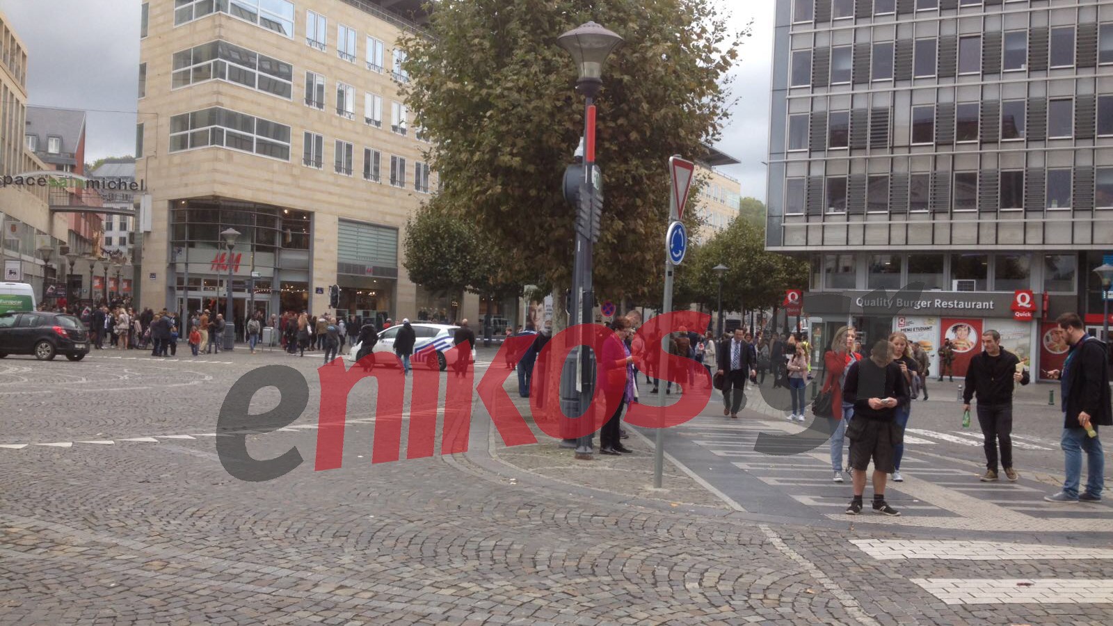 Συναγερμός στη Λιέγη – Εκκενώθηκε πλατεία – ΦΩΤΟ αναγνώστη