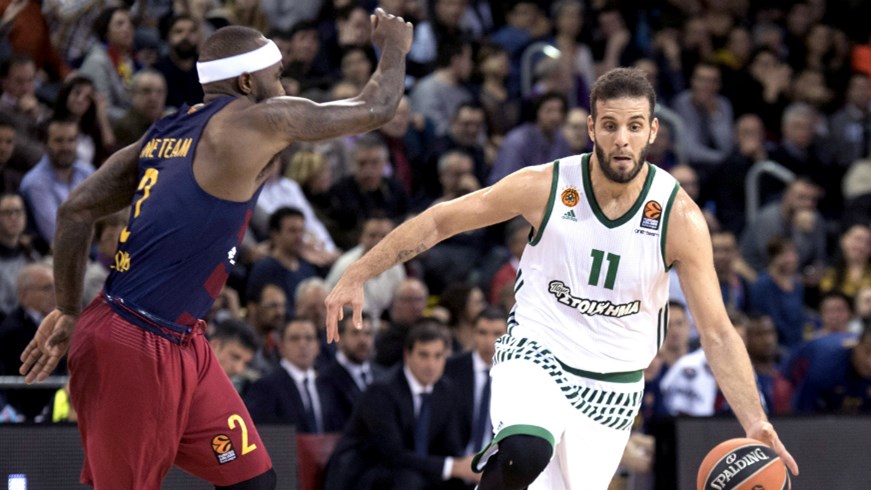 Μπαρτσελόνα – Παναθηναϊκός 40-35 (Ημ.)