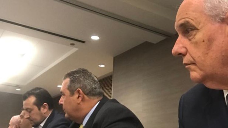 Καμμένος: Αχτίδα φωτός το ενδιαφέρον των Ελληνοαμερικανών επιχειρηματιών και των αμερικανικών εταιρειών