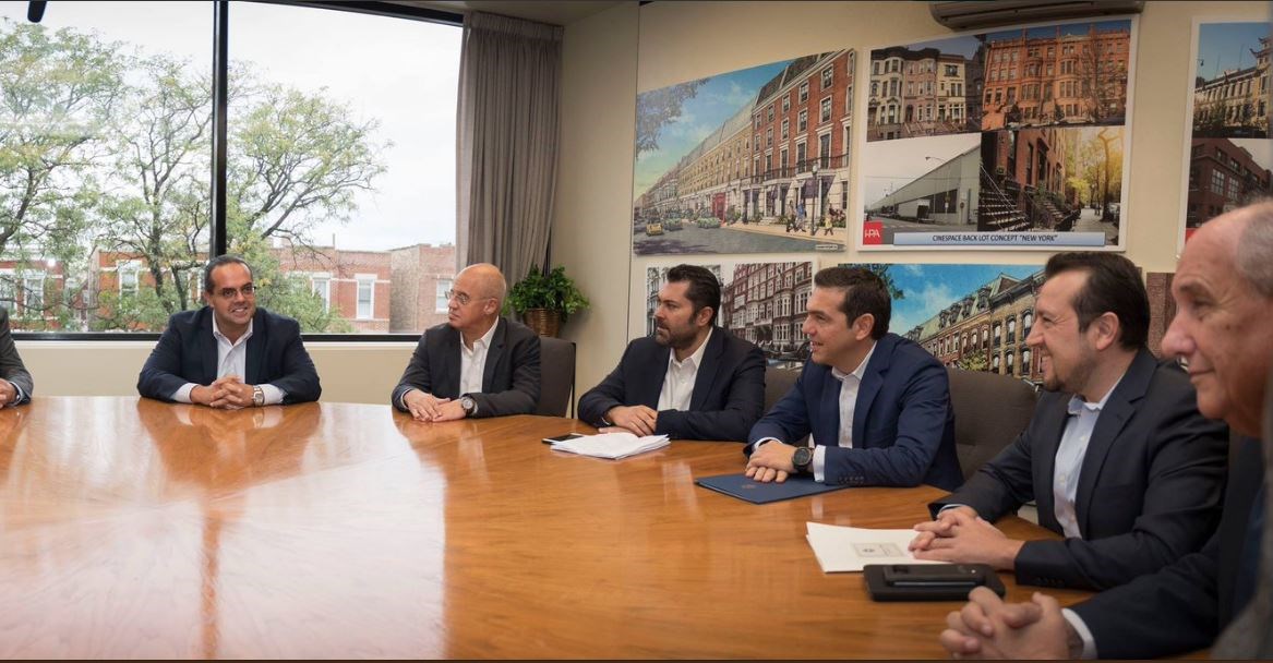 Το tweet του πρωθυπουργού μετά την επίσκεψή του στα στούντιο της Cinespace