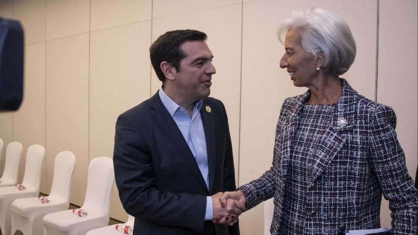 Με την Κριστίν Λαγκάρντ συναντάται απόψε ο Πρωθυπουργός