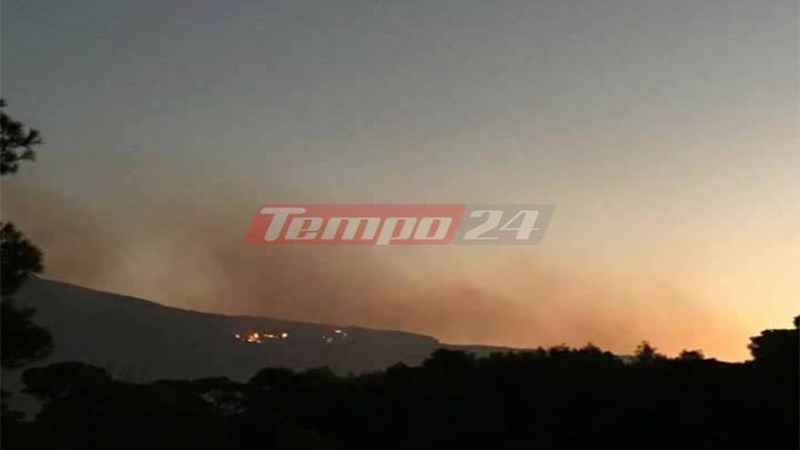 Φωτιά τα ξημερώματα στον Άραξο – Επιχειρούν πυροσβεστικά αεροσκάφη – ΦΩΤΟ