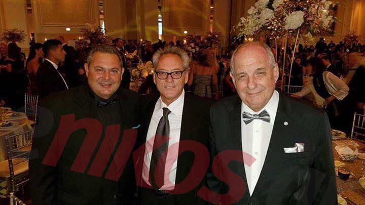 Με παπιγιόν Καμμένος και Κουίκ στο δείπνο με τους ομογενείς – ΦΩΤΟ αναγνώστη