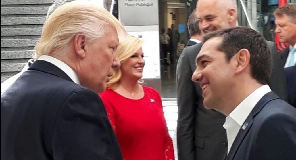 Με το «βαρύ πυροβολικό» ο Τραμπ στο ραντεβού με τον Τσίπρα