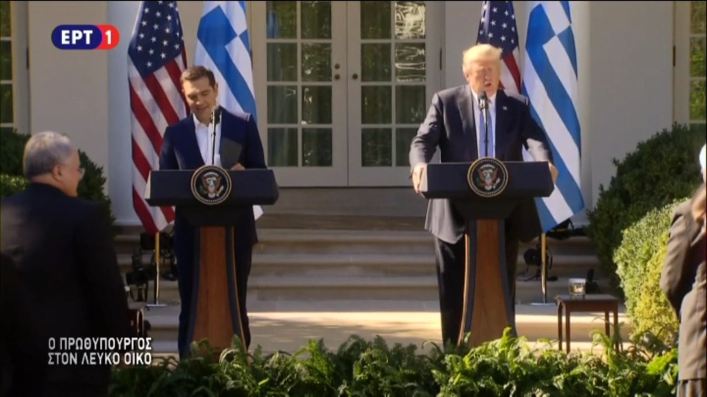 LIVE – Λεπτό προς λεπτό η συνάντηση Τραμπ – Τσίπρα στον Λευκό Οίκο