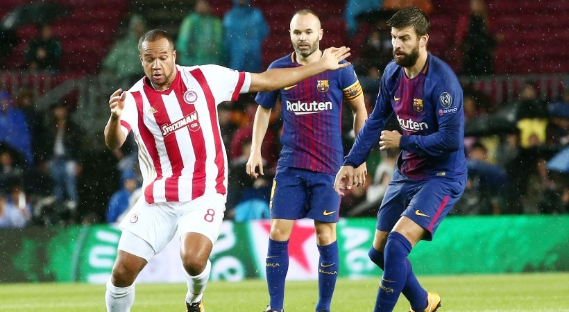 Μπαρτσελόνα – Ολυμπιακός 1-0 (18′)