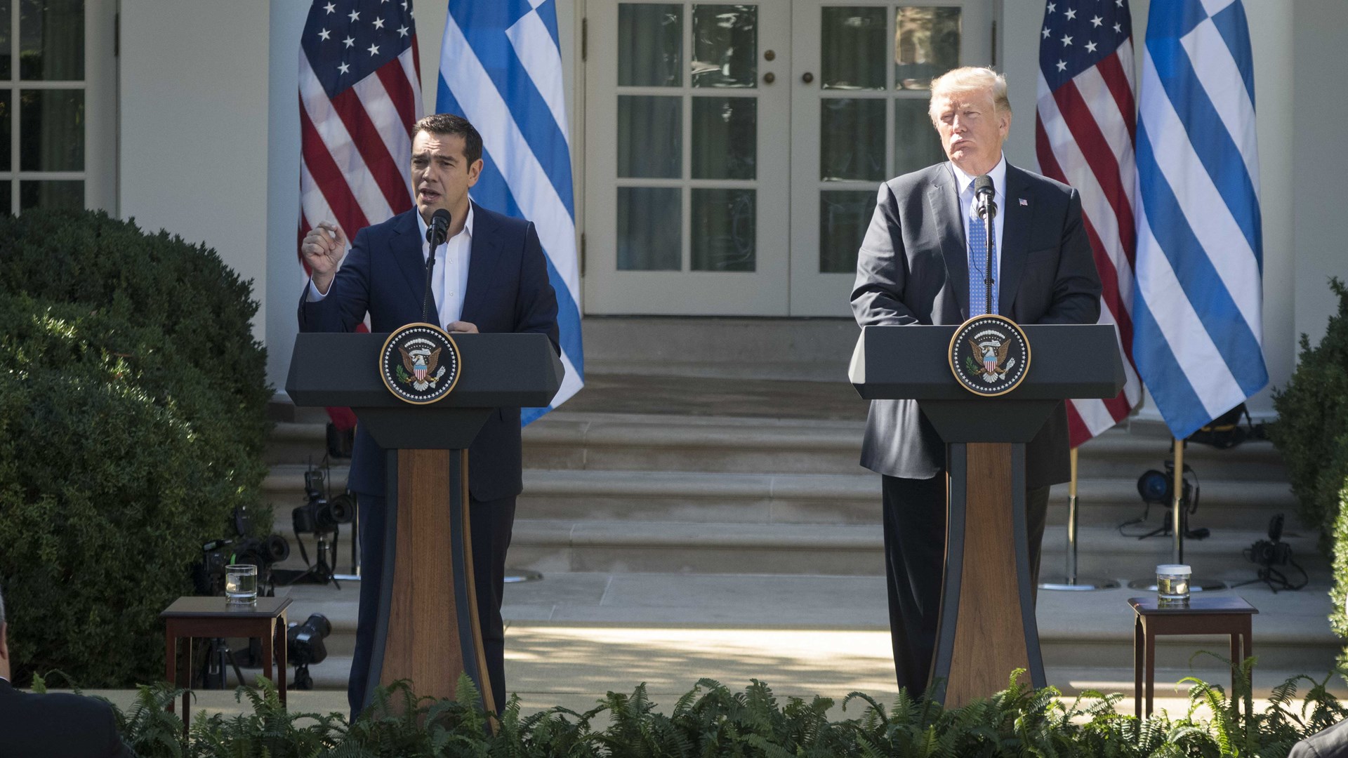 Τραμπ σε Τσίπρα: “Δεν ήσουν ο μόνος που είχες αυτή την εντύπωση για εμένα”