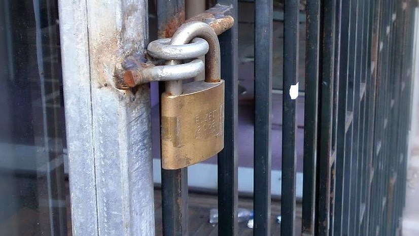 Λουκέτο στο εργοστάσιο της πρώην Πίτσος στα τέλη του 2018