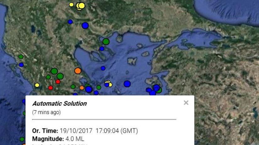 Σεισμός 4 Ρίχτερ στην Γαύδο – ΤΩΡΑ