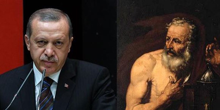 Ασύλληπτο: Ο Ερντογάν «βάφτισε» Ρωμαίο τον αρχαίο φιλόσοφο Διογένη