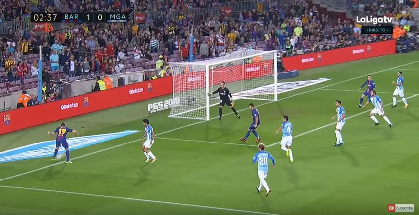 Με “πέτσινο” γκολ άνοιξε το σκορ η Μπαρτσελόνα – ΒΙΝΤΕΟ