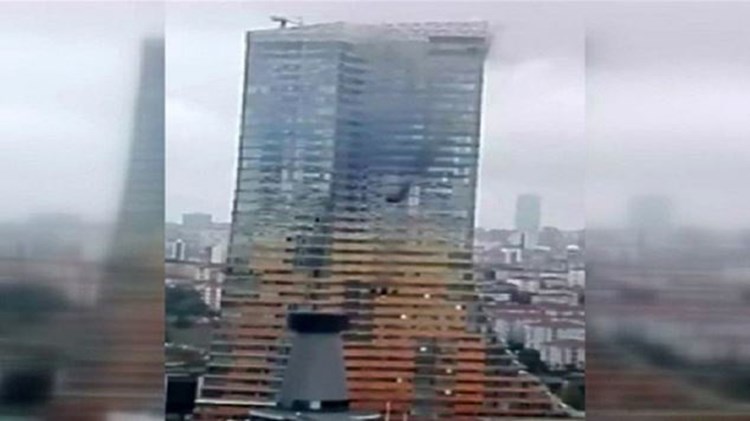 Φωτιά σε ουρανοξύστη στην Κωνσταντινούπολη – BINTEO