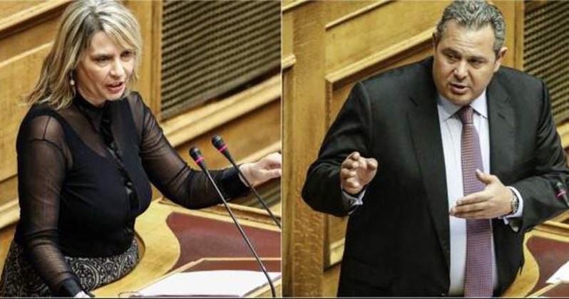 To tweet του Καμμένου για τη διαγραφή της Παπακώστα