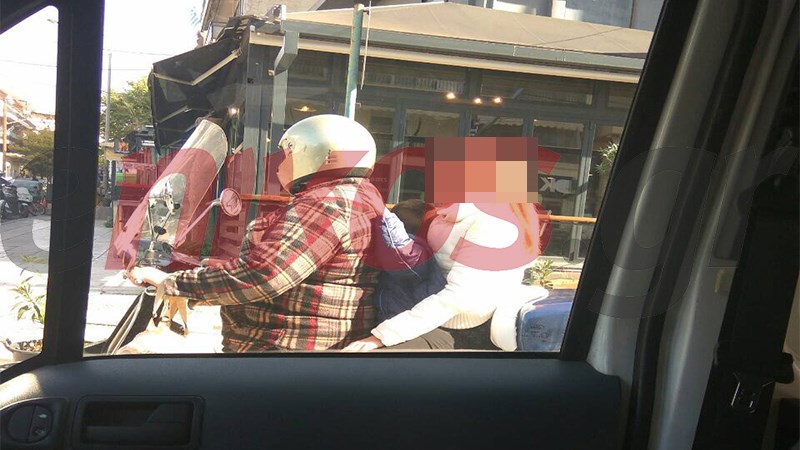 Τρία άτομα, ένα μηχανάκι και πολλή ανευθυνότητα – ΦΩΤΟ