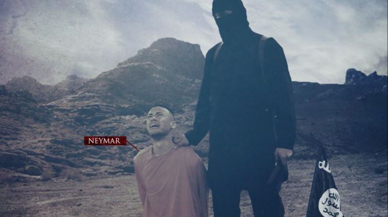 Απειλές του ISIS και κατά του Νεϊμάρ – ΦΩΤΟ