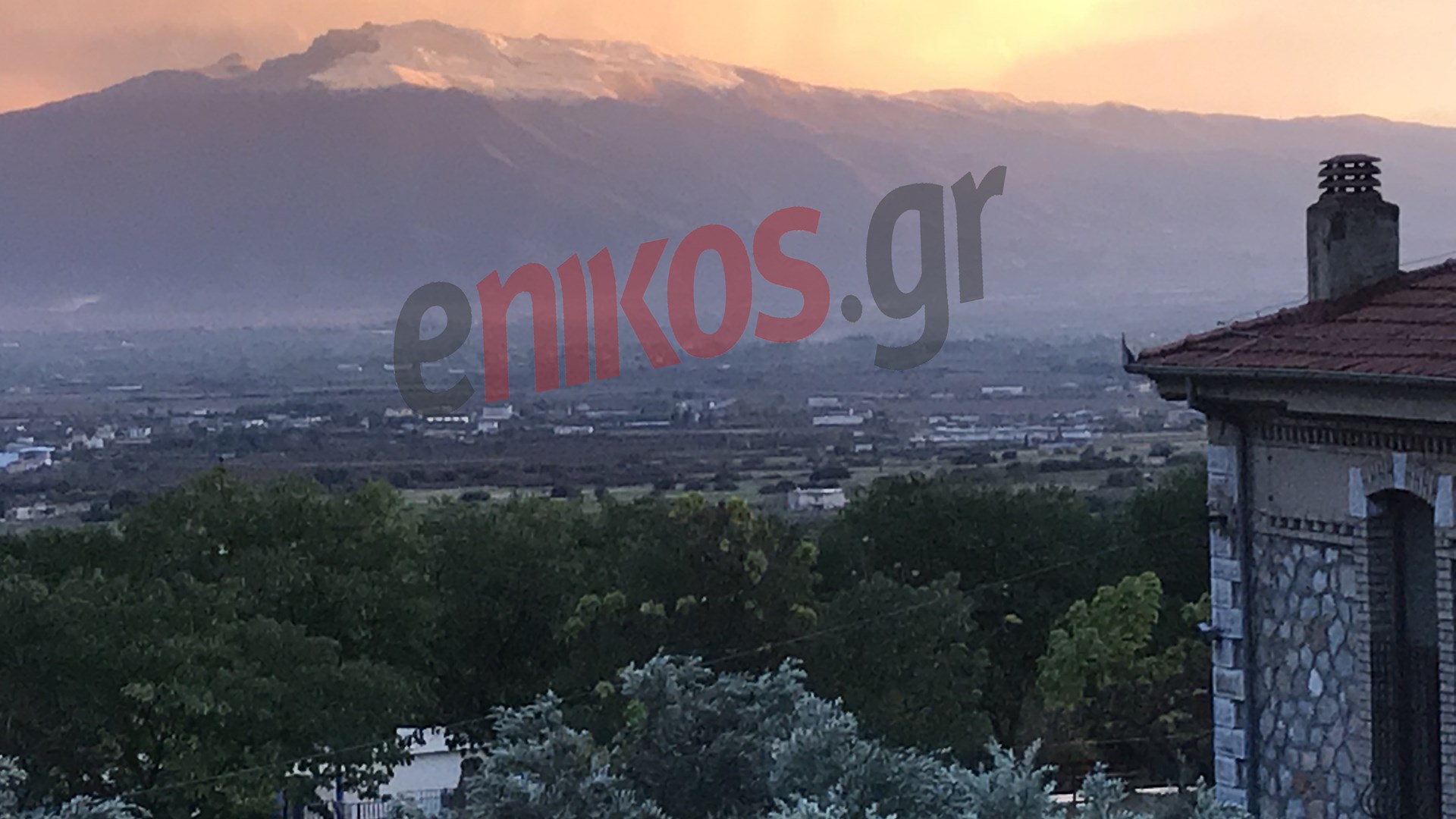 Στα λευκά “ντύθηκε” το Παγγαίο – ΦΩΤΟ αναγνώστη