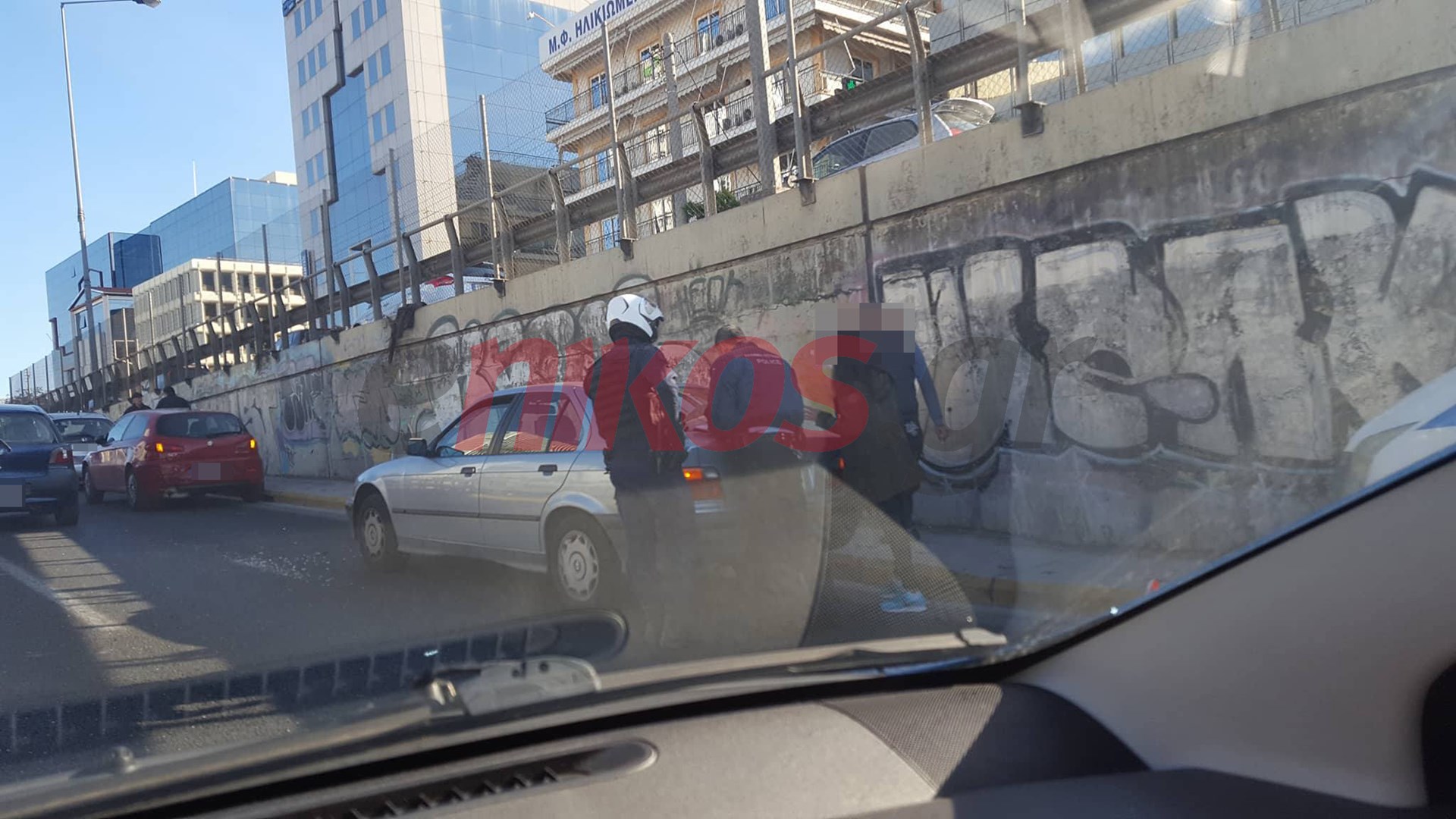 Τροχαίο στην άνοδο της Κηφισίας – ΦΩΤΟ αναγνώστη