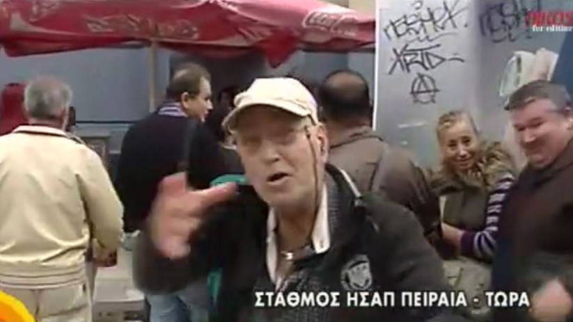 Εκτός εαυτού ηλικιωμένος επιτίθεται σε κάμερα και τη ρίχνει κάτω – Η αντίδραση του Γιώργου Παπαδάκη στον “αέρα” – ΒΙΝΤΕΟ