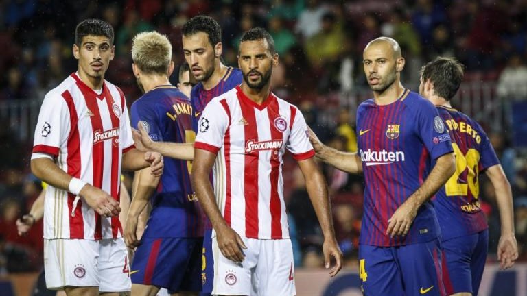 Ολυμπιακός – Μπαρτσελόνα 0-0 (ΗΜ.)