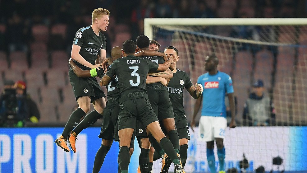 Δείτε τα γκολ του Νάπολι-Μάντσεστερ Σίτι – ΒΙΝΤΕΟ