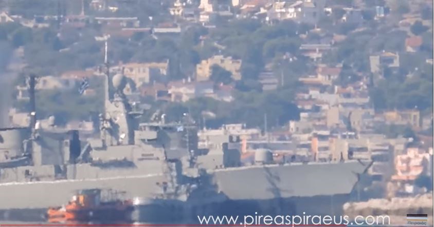 Αποκολλήθηκε η φρεγάτα “Κανάρης” από τη νησίδα Αταλάντη – ΒΙΝΤΕΟ