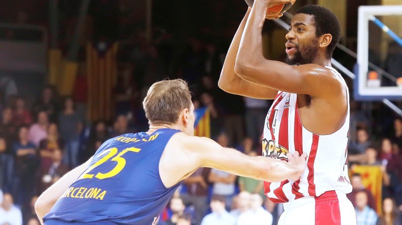 Μπαρτσελόνα – Ολυμπιακός 49-41 (30′)