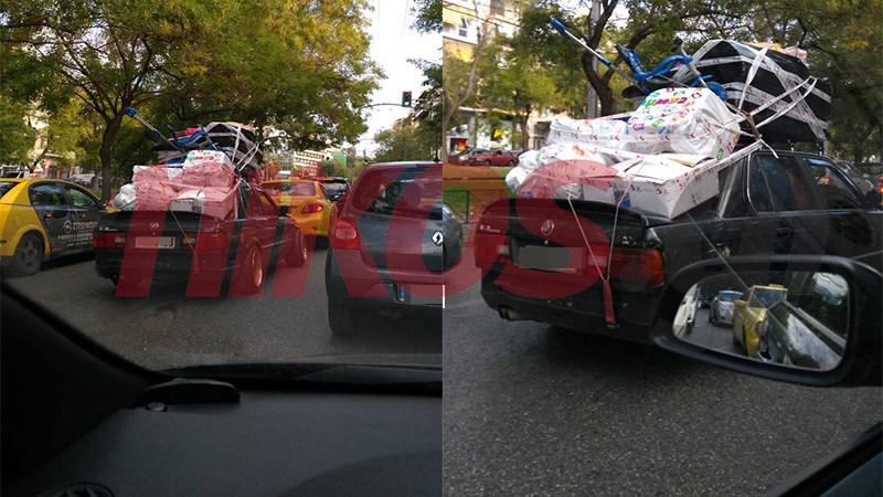 Τα φόρτωσε όλα με… τυφλό σύστημα – ΦΩΤΟ αναγνώστη